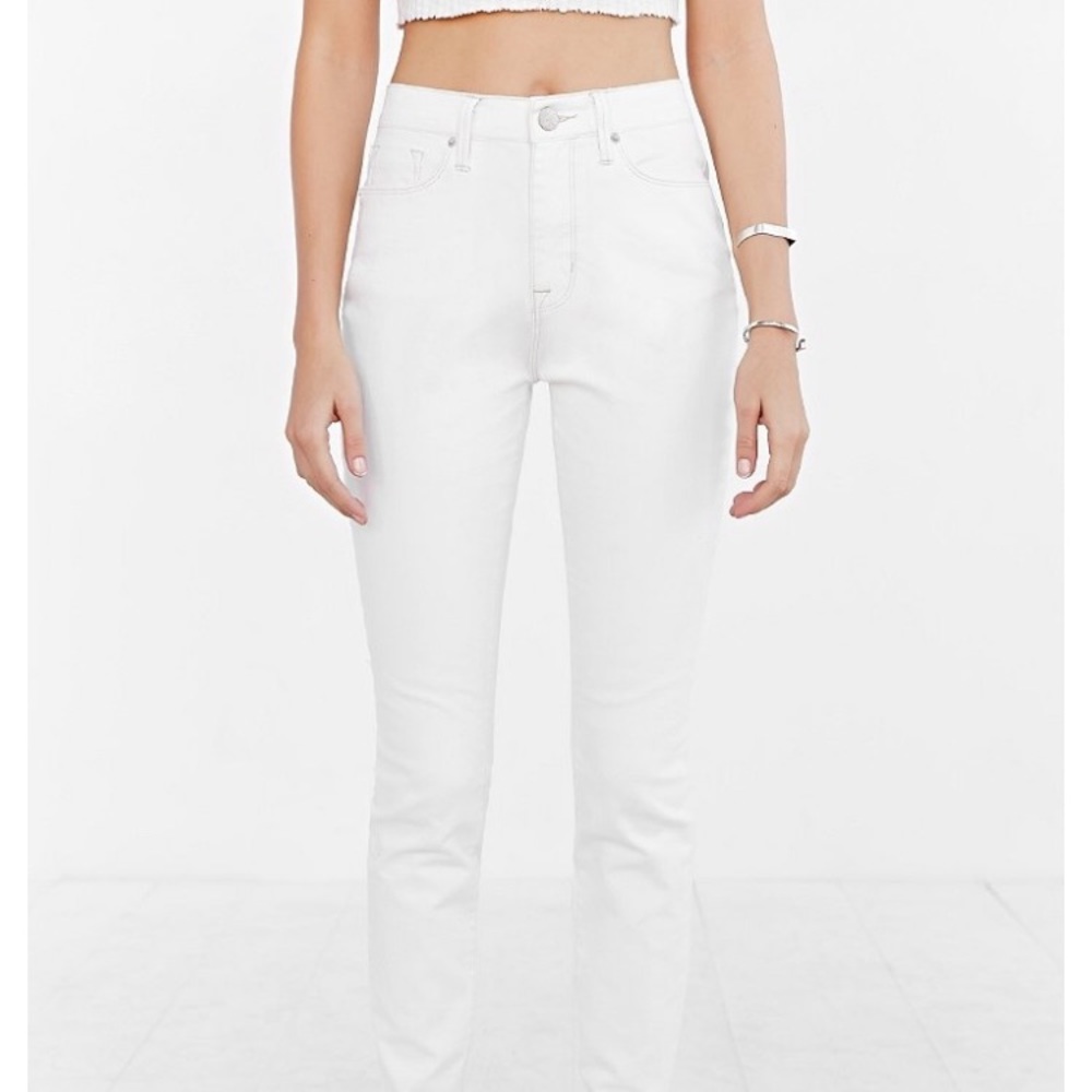 White BDG pants, size 27, twig high rise